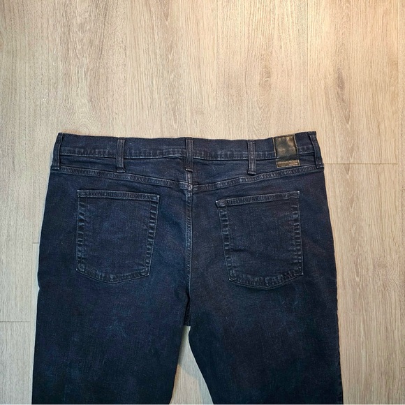 Goodfellow Men’s Slim Straight Fit Navy Blue Jeans Sz 40x30 - Picture 4 of 9